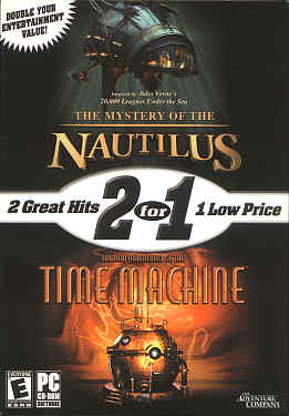 The Mystery of the Nautilus & The Time Machine 