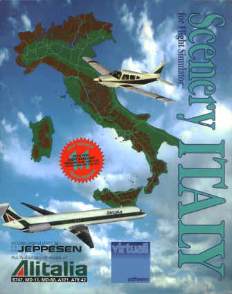 Scenery Italy for MS Flight Simulator 4.0 