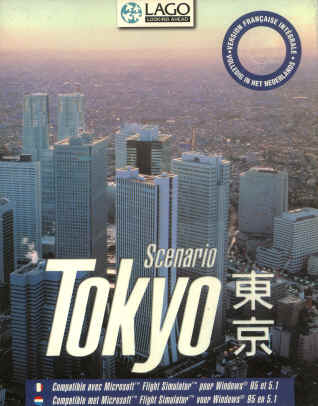 Scenery Tokyo for MS Flight Simulator 5.1/6.0/95