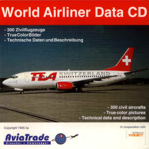 World Airliner Data CD 